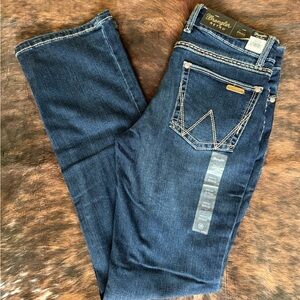 Wrangler Women's Boot Cut Jeans - Dark Blue